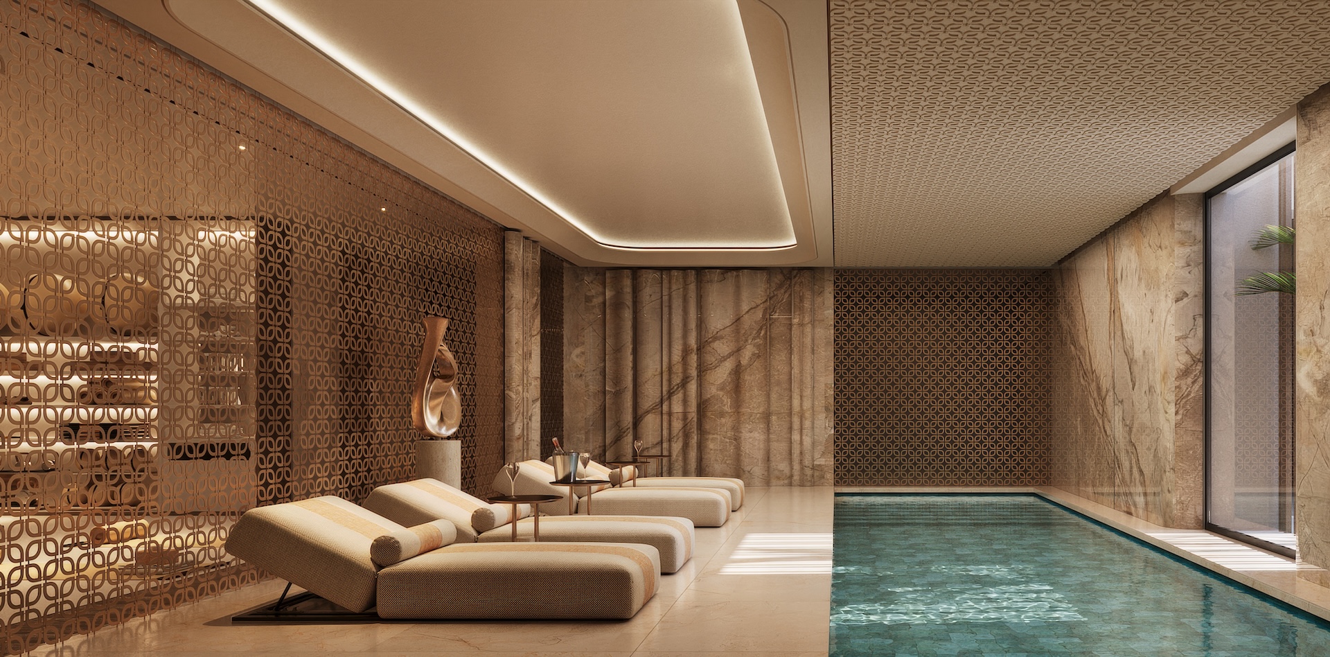 Indoor Pool Area